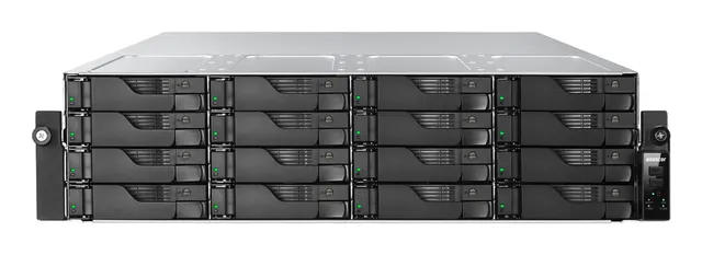 Asustor LOCKERSTOR 16R Pro Gen2 NAS Desktop AMD Ryzen™ 7 7745 16 GB DDR5 0 TB Czarny Stal