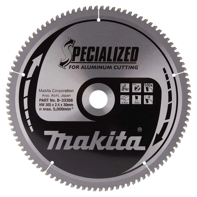 Makita piła tarczowa 305x30x100z Specialized Aluminium