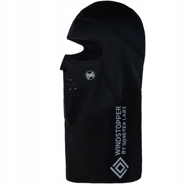 Kominiarka BUFF WINDPROOF BALACLAVA SOLID P BLACK