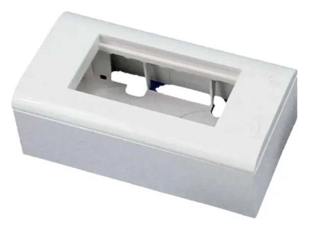 ALANTEC Puszka + support (metalowy) + ramka 90x45 (komplet 2M)