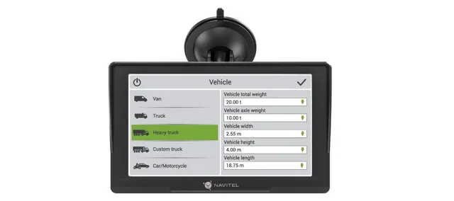 Navitel E777 Truck system nawigacji Stały (7 )