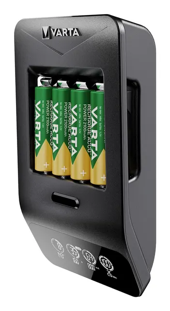 VARTA ŁADOWARKA LCD SMART CHARGER 57684 + 4X2100MAH