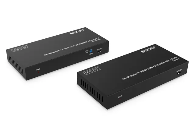 Digitus Zestaw extendera 4K HDBaseT™ HDMI KVM 150 m