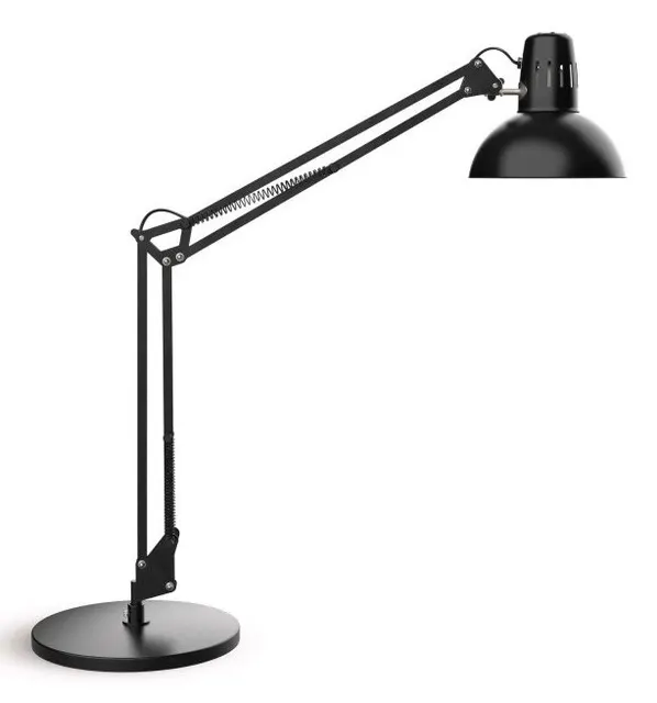 MAUL MAULstudy lampa stołowa E27 6 4 W LED D Czarny