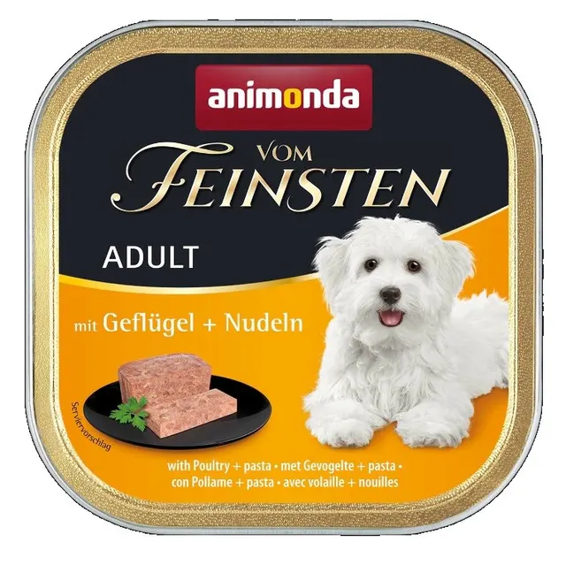 ANIMONDA Vom Feinsten Classic smak: drób i makaron 150g