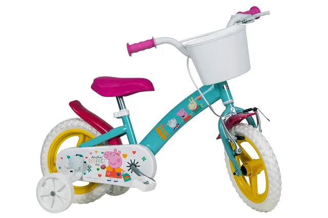 Rower dziecięcy TOIMSA Świnka Peppa 12 zielony (TOI1198)