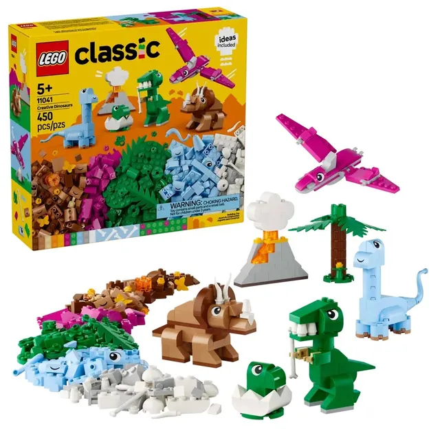 LEGO Classic 11041 - Kreatywne dinozaury