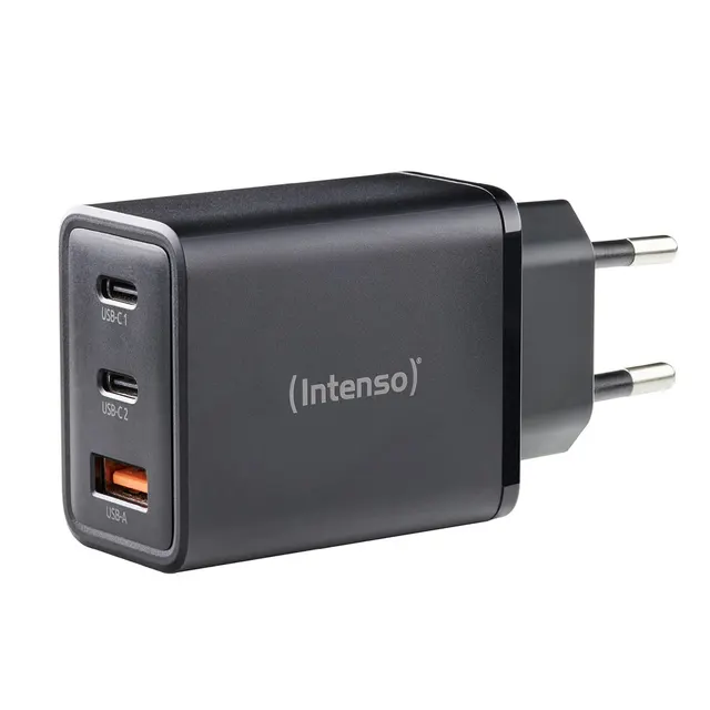 Intenso 7806510 adapter zasilający/ inwentor Wewnętrzna 65 W Czarny
