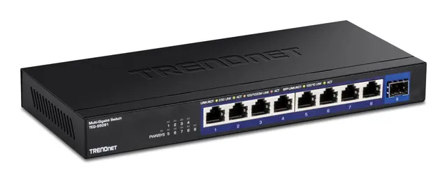 Trendnet TEG-S5091 przełącznik sieciowy Nie zarządzany 2.5G Ethernet (100/1000/2500)