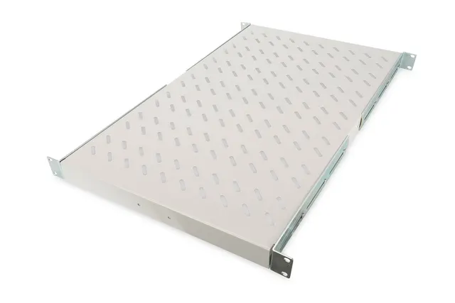 Digitus Półka do montażu stałego w szafach 483 mm (19 ), szara, do szaf 1000 mm