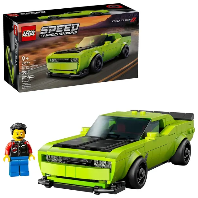 LEGO Speed Champions 77237 - Samochód sportowy Dodge Challenger SRT Hellcat