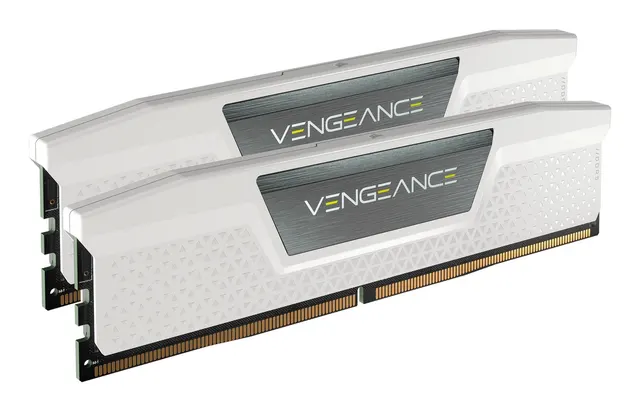 Pamięć RAM DDR5 64GB PC 6000 CL30 CORSAIR ZESTAW (2x32GB) VENGEANCE biały detaliczny