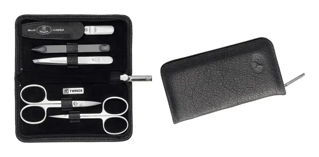 ZWILLING 98681-004-0 zestaw do pielęgnacji paznokci Stal nierdzewna Czarny