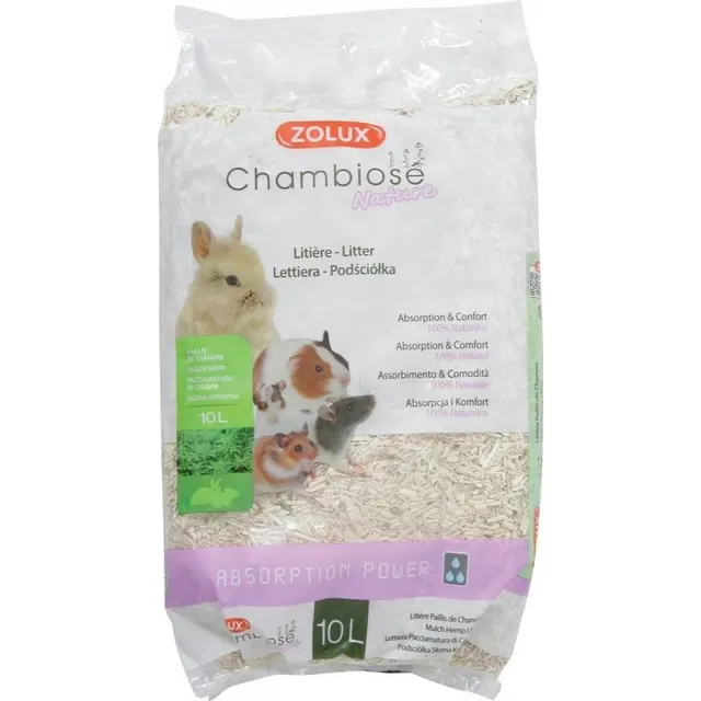 ZOLUX Chambiose Nature - Podściółka - 10 l /1 5 kg