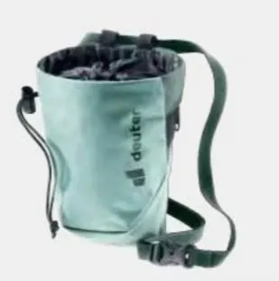 Deuter Gravity Chalk Bag II M Zielony Chłopak dziewczyna