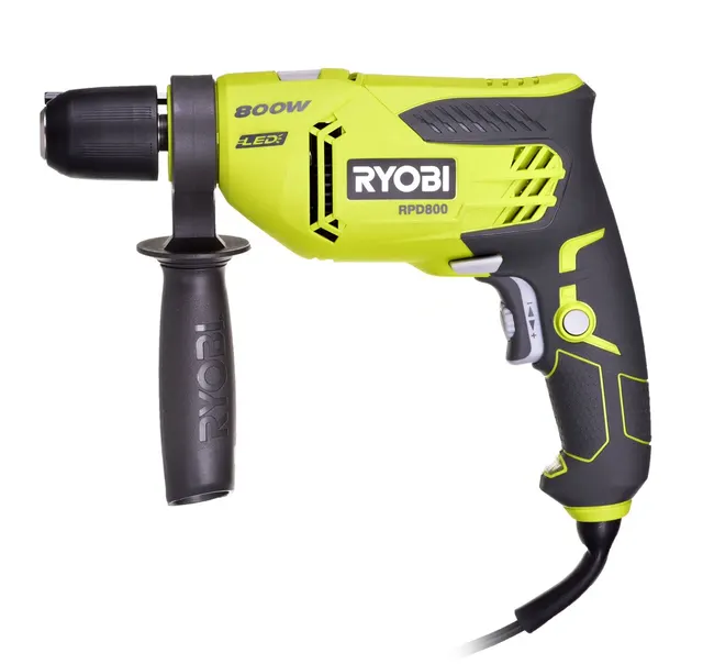 Wiertarka udarowa 800W walizka RYOBI