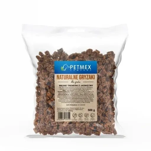 PETMEX Trenerki mięsne z jagnięciny 500g