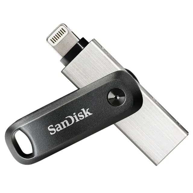 Pendrive SanDisk iXpand GO SDIX60N-256G-GN6NE (256GB; Lightning USB 3.0; kolor srebrny)