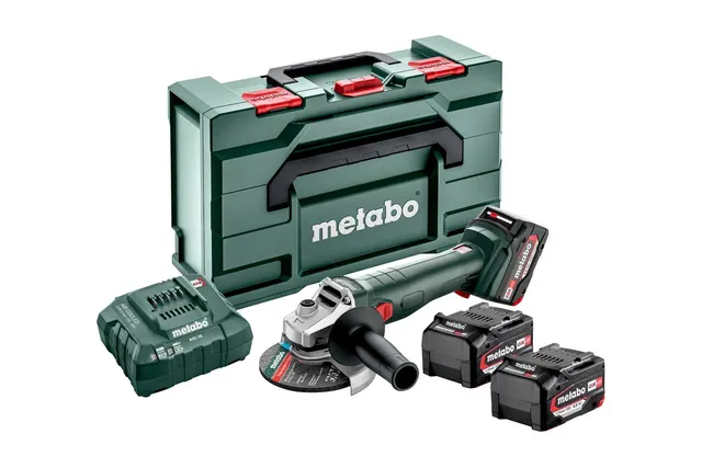 Metabo W 18 L 9-125 Quick Set szlifierka kątowa 12 5 cm 8500 RPM 1 6 kg