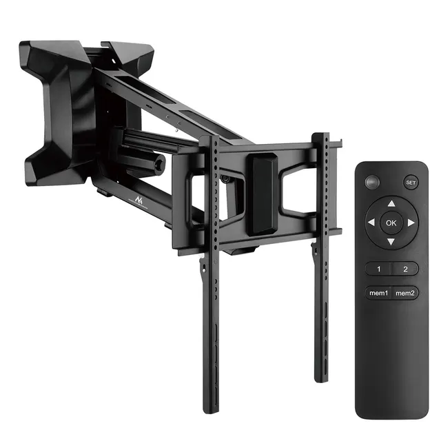 Uchwyt Maclean TV elektryczny nad kominek Max vesa 600x400 Pilot 37 -70 35kg MC-891