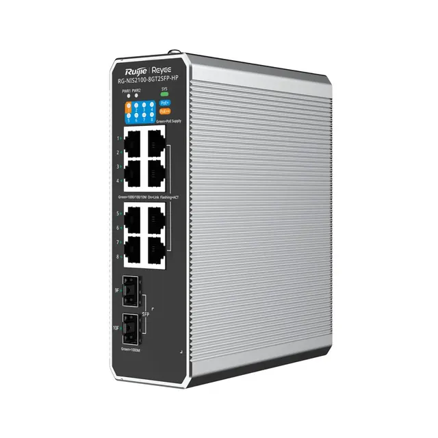 Switch Ruijie Reyee RG-NIS2100-8GT2SFP-HP