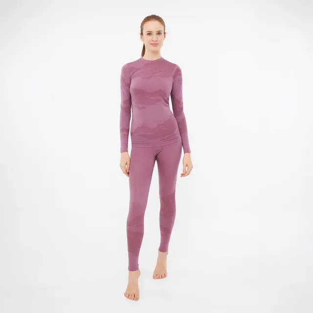 Bielizna damska VIKING Altis Lady Set Merino różowa M