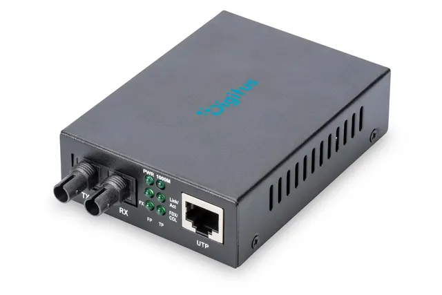 Digitus Gigabitowy konwerter mediów RJ45 / ST
