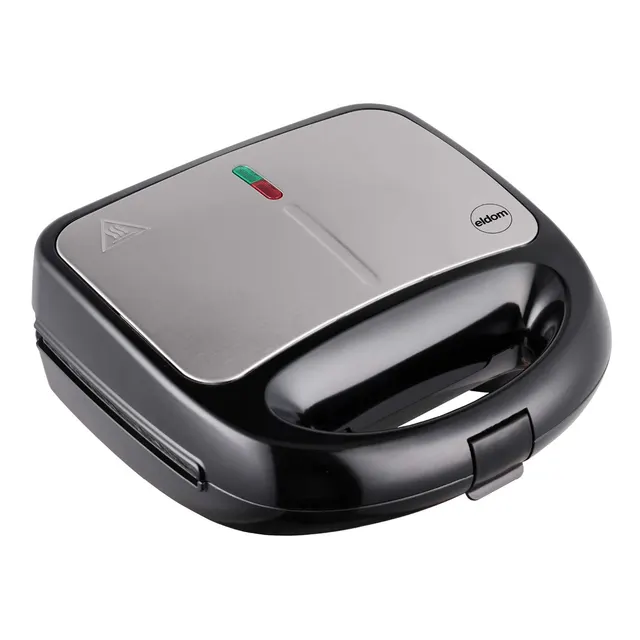 ELDOM OPIEKACZ WIELOFUNKCYJNY 5 IN 1 ST250 850W WYMIENNE PŁYTY: SANDWICH GRILL GOFRY ORZESZKI MINI PĄCZKI