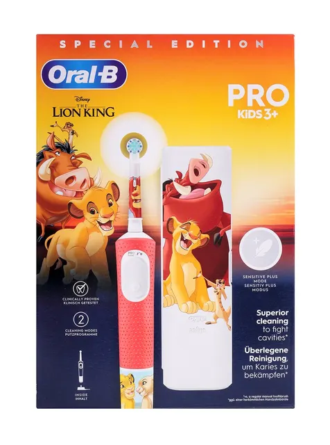 Szczoteczka elektryczna kids Oral-b D103 Król Lew