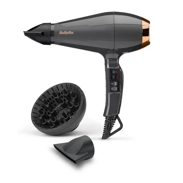 BaByliss 6719DE suszarka do włosów 2200 W Czarny