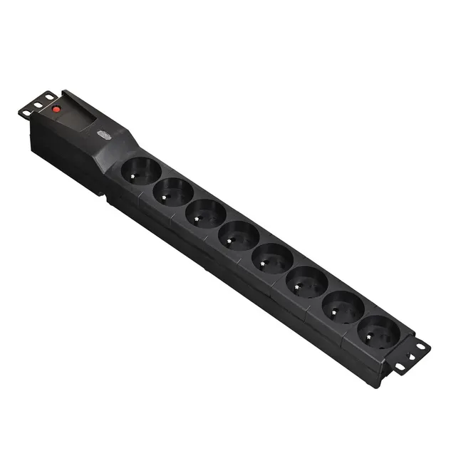 Listwa przeciwprzepięciowa Lestar LZRM 810 BW G-A K.:CZ 1 5M IEC3 (8 x UTE; 1 5m; kolor czarny)
