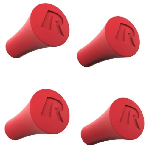 RAM® X-Grip® Czerwona gumowa zatyczka 4 sztuki