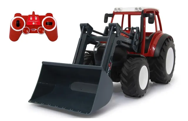 Jamara Lindner Geotrac z ładowaczem czołowym 1:16 2.4GHz - Ładowacz czołowy - Silnik elektryczny - 1:16 - Gotowy do użycia (RTR) - Czerwony - Biały - Chłopiec