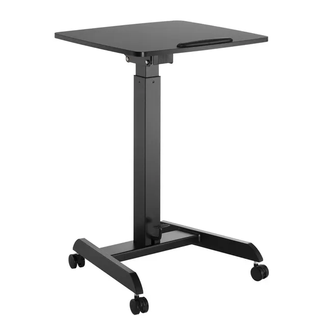 Biurko stolik do laptopa Maclean regulacja wysokości do pracy stojąco siedzącej max wys 113cm MC-892B