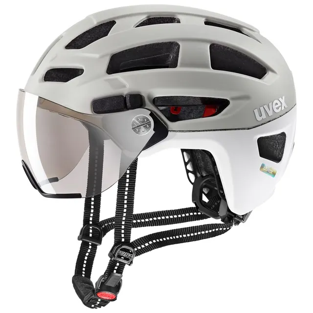 Uvex Finale visor Biały Piaskowy