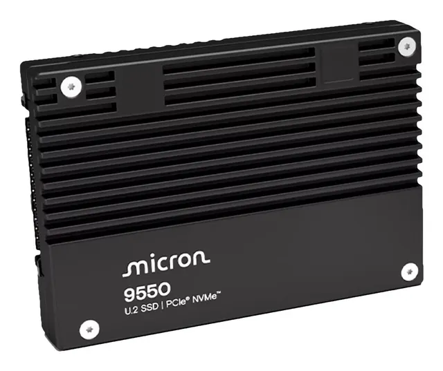Dysk SSD Micron 9550 MAX 25.6TB U.2 (15mm) NVMe Gen5 MTFDLAL25T6THB-1BK1DABYYR (DWPD 3)