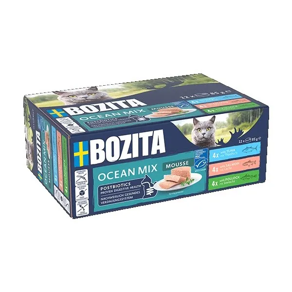 Bozita Mousse Mixed Ocean 12x85g