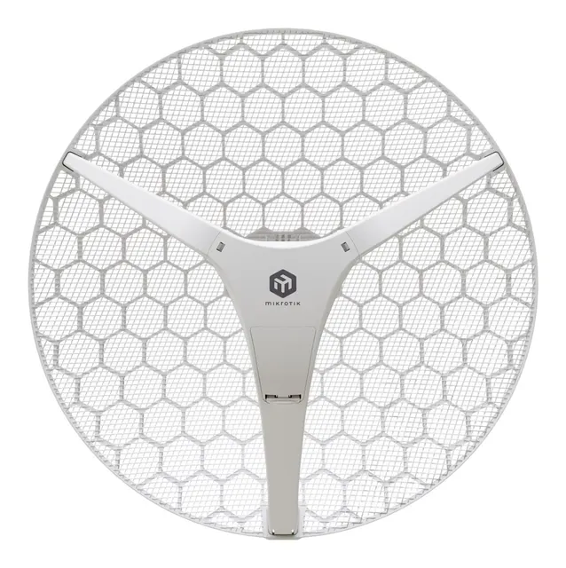 Router MIKROTIK RouterBOARD LHG-5axD-XL + L3 (800MHz; 256MB RAM 1xGLAN 1x 5GHz 802.11ax; 27dBi antena) outdoor
