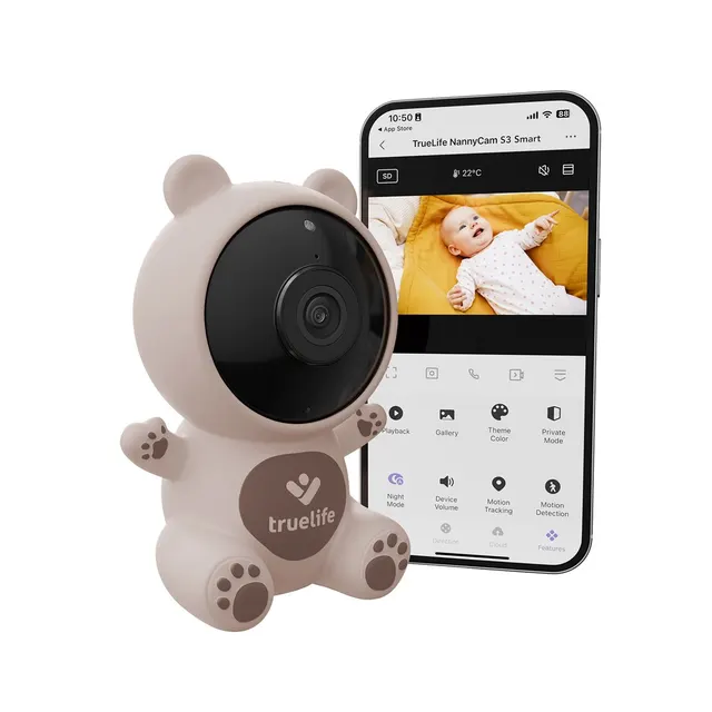 Niania elektroniczna TrueLife NannyCam S3 Smart