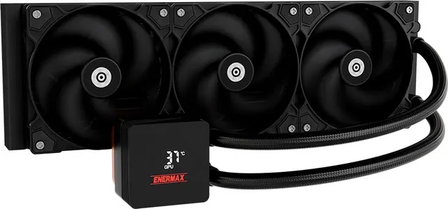 Enermax LIQMAX IV ARGB Procesor Chłodnica cieczy all-in-one 12 cm Czarny 1 szt.