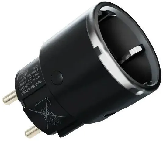 Shelly Wave Plug S - Z-Wave 800 inteligentne gniazdo Czarny