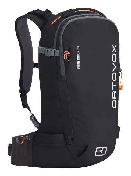 ORTOVOX FREE RIDER 28 plecak Plecak podróżny Czarny Poliamidowy