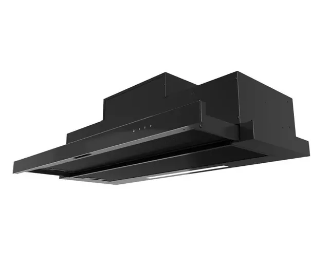 Okap teleskopowy MAAN Corona Touch Bis 60 cm, sterowanie dotykowe, LED, czarny