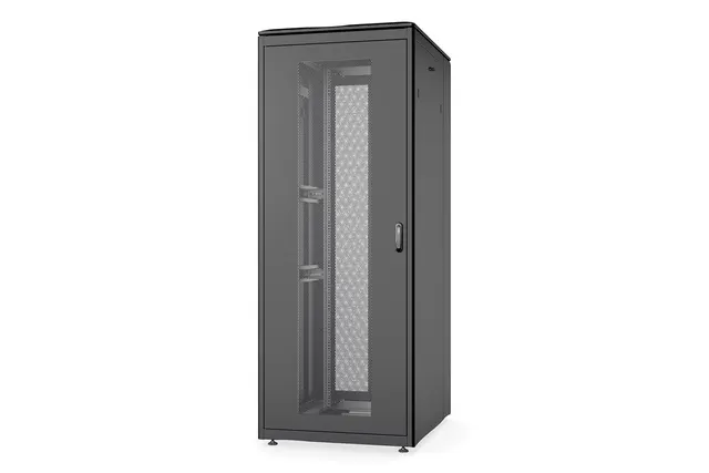 Digitus Szafa sieciowa stojąca Unique 19 42U rack 800x1000 drzwi przód szyba szary 800kg