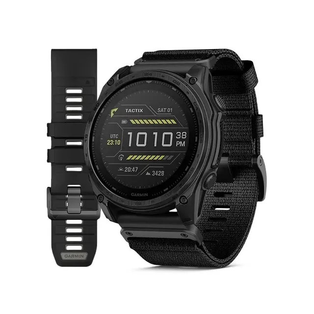 Zegarek sportowy Garmin Tactix 8 AMOLED 51mm Czarny