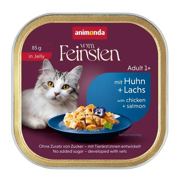 ANIMONDA VF Adult in Jelly with chicken + salmon 85g