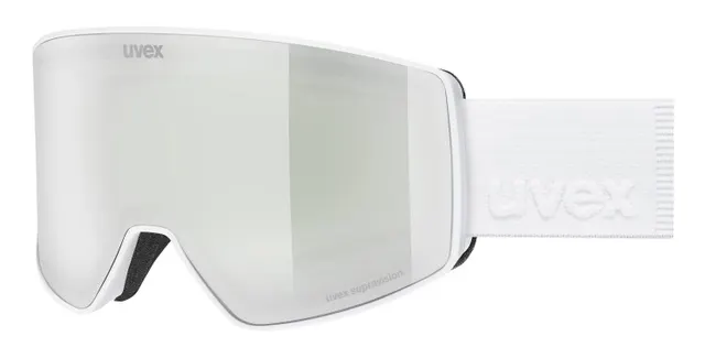 Uvex Skibrille scenic FM gogle do sportów zimowych Czarny Mężczyźni Biały Soczewka sferyczna