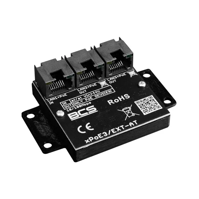 Switch POE BCS POWER BCS-xPoE3/EXT-AT