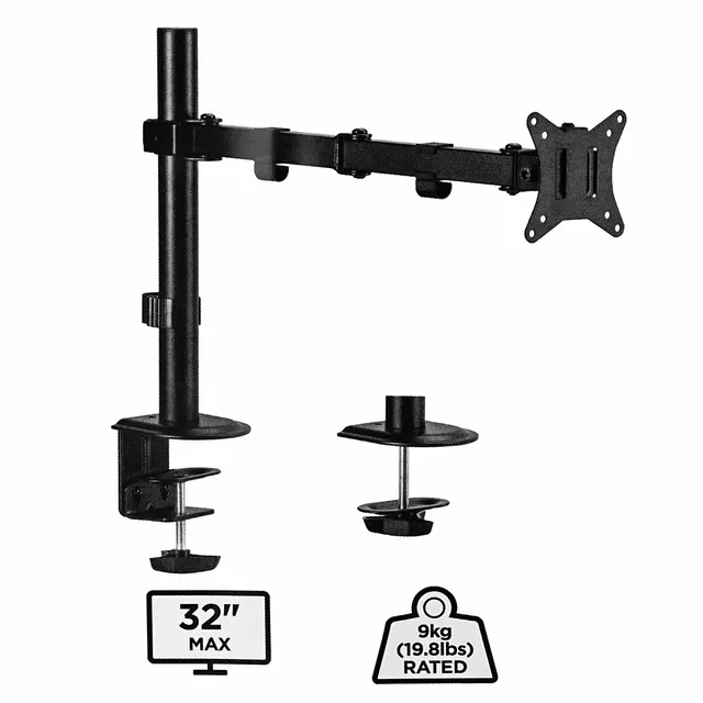 GEMBIRD BIURKOWE REGULOWANE RAMIĘ/UCHWYT NA MONITOR 17-32 VESA 100X100MM DO 9KG