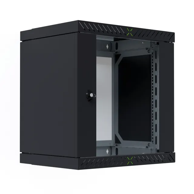 EFB Elektronik WGX-1206TS.G1 stojak 12U Szafa wisząca Czarny